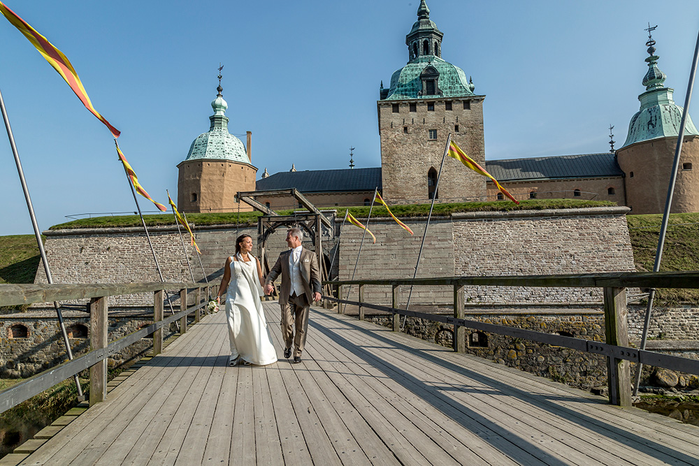 Bröllopsfoto Kalmar Slottskyrka. Foto: Thomas Jeansson PHOTOGRAPHY